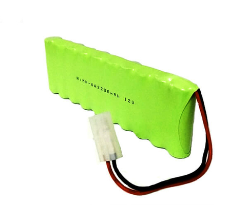حزمة بطارية نيمه محمولة 12 فولت لإضاءة الطوارئ SC2200mAh