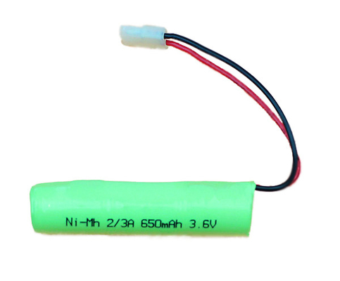 Ni MH الطوارئ خروج تسجيل البطارية 2A 3A 650mAh 3.6V بطاريات عصا