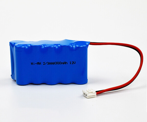 بطارية إشارة خروج الطوارئ عالية الحرارة Ni-MH 2/3AAA 300mAh 12V