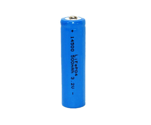إضاءة الطوارئ 12 فولت بطارية LiFePO4 قابلة لإعادة الشحن IFR 14500 3.2V 500mAh