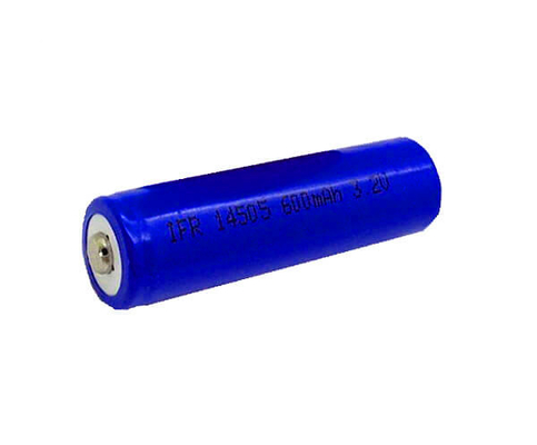 3.2V 14505 بطارية ليثيوم 600 مللي أمبير خلية لإضاءة الطوارئ