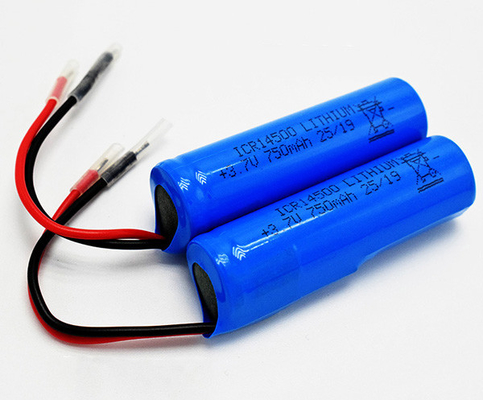 750mAh الطوارئ بطارية ليثيوم عديمة الرائحة 3.7 الجهد ICR14500
