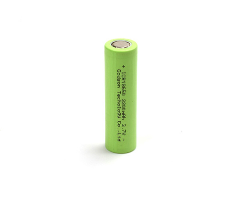 2200mAh بطاريات ليثيوم أيون قابلة لإعادة الشحن ICR18650 3.7V ليثيوم أيون