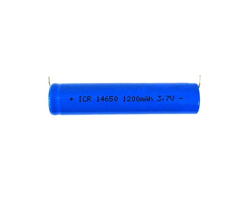 ضوء الطوارئ بطارية ليثيوم أيون القابلة لإعادة الشحن 1050mAh ICR14650 3.7V