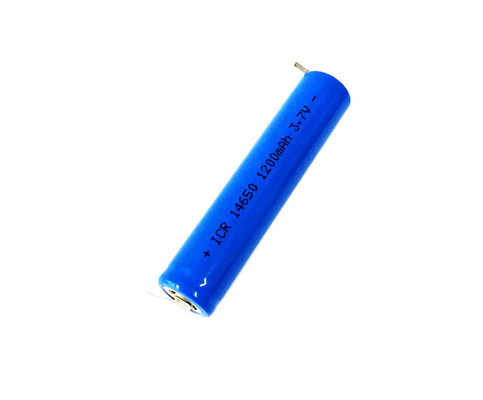 ضوء الطوارئ بطارية ليثيوم أيون القابلة لإعادة الشحن 1050mAh ICR14650 3.7V