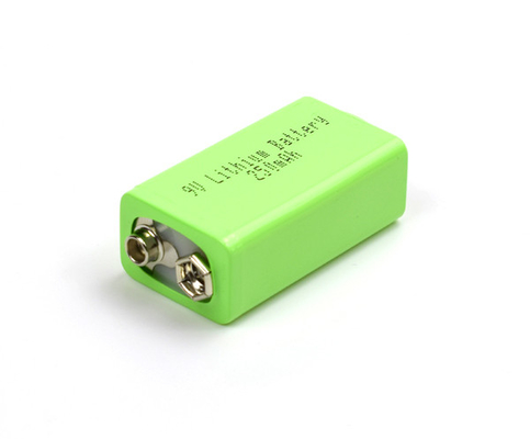 إضاءة الطوارئ 9V 250mAh بطارية ليثيوم درجة حرارة منخفضة مع USB