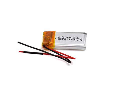 3.7Volt بطارية ليثيوم بوليمر 502030 250 مللي أمبير لإضاءة الطوارئ