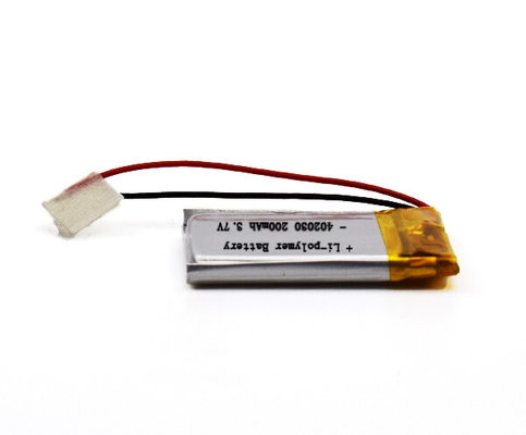 200mAh بطارية ليثيوم أيون مصباح الطوارئ 402030 3.7 فولت 10 جرام