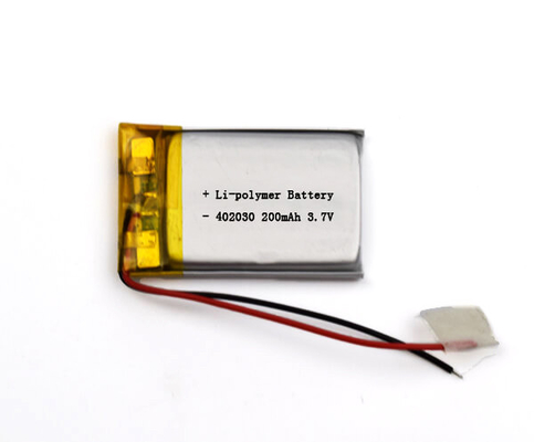 200mAh بطارية ليثيوم أيون مصباح الطوارئ 402030 3.7 فولت 10 جرام