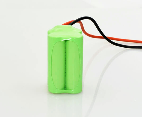 بطارية NiMh AA 1300mAh 4.8V للإضاءة في حالات الطوارئ 70 درجة درجة حرارة العمل