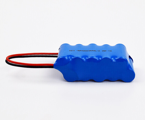ضوء الطوارئ بطاريات NiMh القابلة لإعادة الشحن 2 3AAA 300mAh 12V