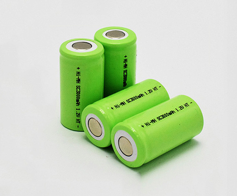 Ni MH خروج حزمة بطارية خفيفة SC3000mAh 1.2V HT خلايا 4 سنوات الحياة