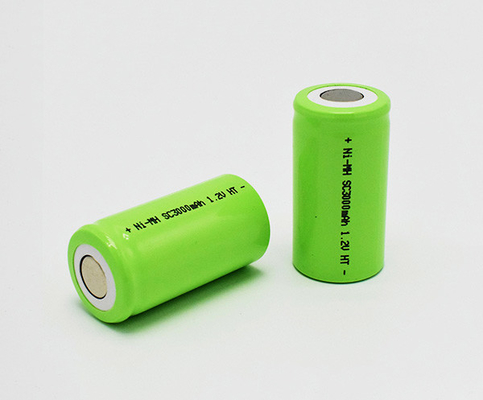Ni MH خروج حزمة بطارية خفيفة SC3000mAh 1.2V HT خلايا 4 سنوات الحياة