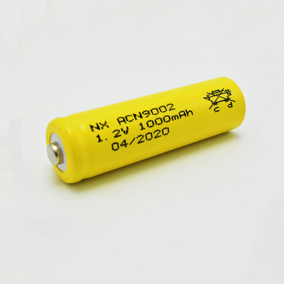 NiCd 1.2 فولت بطارية قابلة للشحن AA 1000mAh OEM سترة مخصصة
