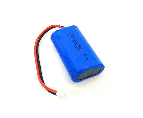 IFR14500 الطوارئ بطارية ليثيوم ضوء LiFePO4 3.2V 600mAh
