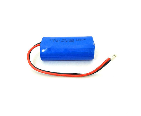 IFR14500 الطوارئ بطارية ليثيوم ضوء LiFePO4 3.2V 600mAh