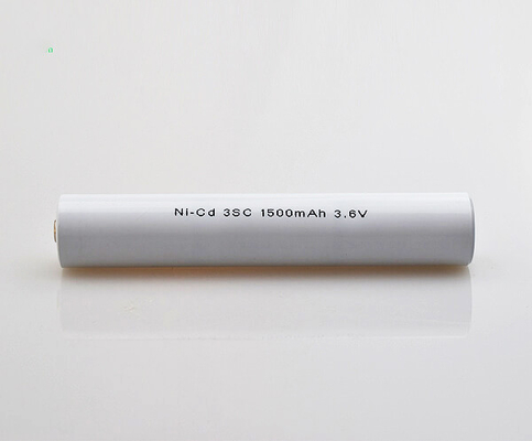 حزمة بطارية Nicd 55 درجة SC1500mAh 3.6 فولت لإضاءة الطوارئ