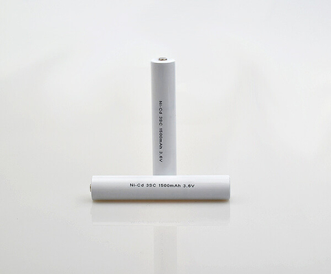 حزمة بطارية Nicd 55 درجة SC1500mAh 3.6 فولت لإضاءة الطوارئ