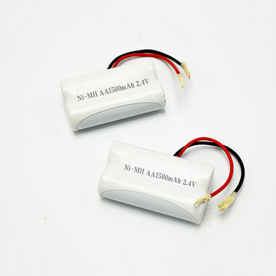 بطارية Ni MH قابلة لإعادة الشحن AA 1500mAh 2.4V صديقة للبيئة