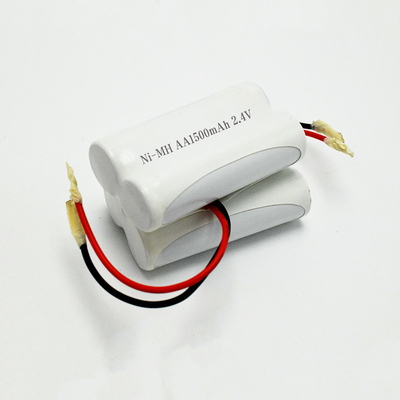 بطارية Ni MH قابلة لإعادة الشحن AA 1500mAh 2.4V صديقة للبيئة
