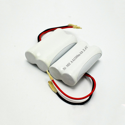 بطارية Ni MH قابلة لإعادة الشحن AA 1500mAh 2.4V صديقة للبيئة