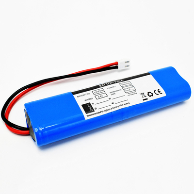 بطارية الطوارئ LiFePO4 بطارية 3000mah بطارية 6.4V Blue PVC