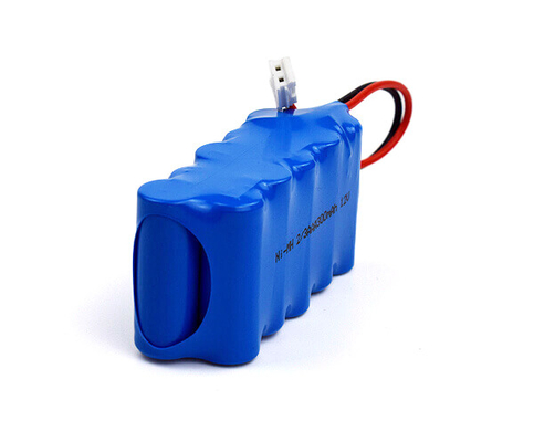 ضوء الطوارئ بطاريات NiMh القابلة لإعادة الشحن 2 3AAA 300mAh 12V