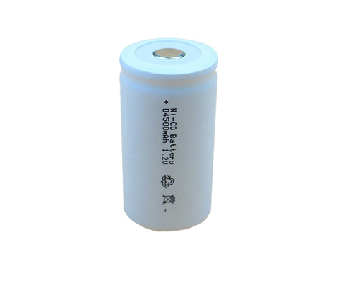 Nicad Cell 1.2 V Ni Cd Battery D4500mAh لأضواء الطوارئ