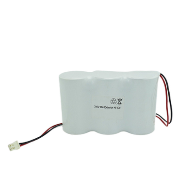 NiCD الطوارئ خروج بطاريات ضوء D4500mAh 3.6 V بطارية آمنة