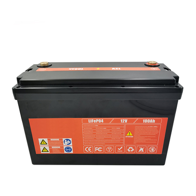 100Ah 12V LiFePO4 بطارية قابلة لإعادة الشحن 1800W بطارية عربة الغولف بطارية الليثيوم