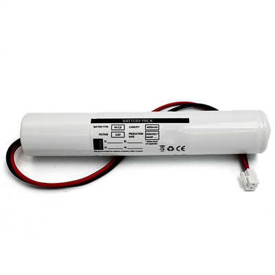 حزمة بطارية Ni Cd القابلة لإعادة الشحن D4000mAh 3.6V دورة حياة البطاريات
